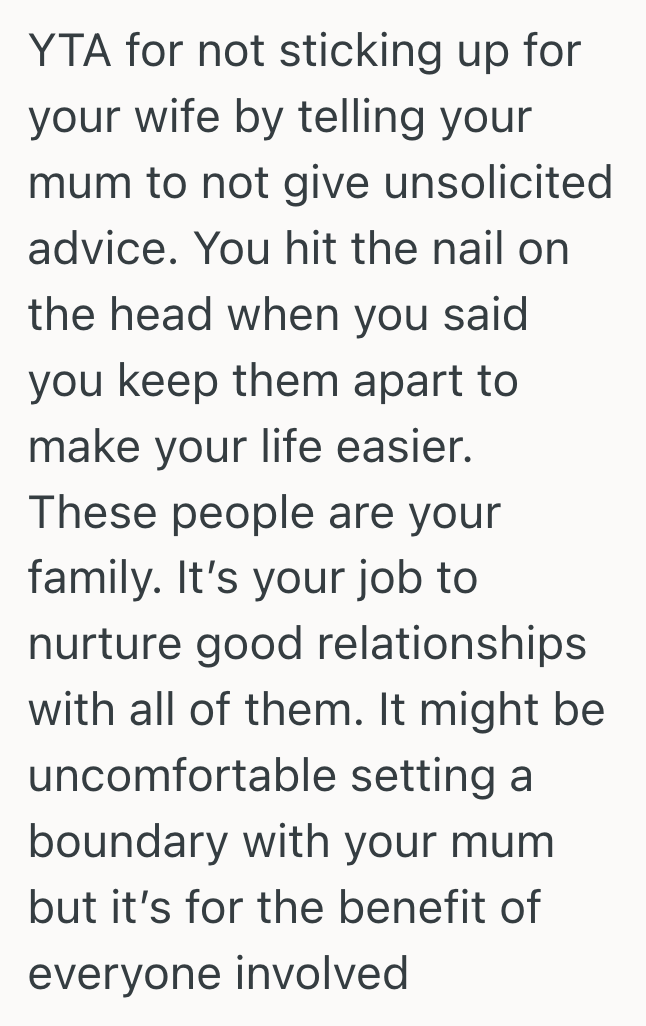 Screenshot 2025 07 05 at 1.20.11 AM One Man Chose To Avoid Conflict With His Overbearing Mother, So His Partner Was Left To Endure Her Disrespect Alone