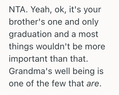Screenshot 2025 07 05 at 1.37.20 PM Woman Left Her Brother’s Graduation For An Emergency, So Her Mom Got Mad At Her And Refused To Understand Her Reasons