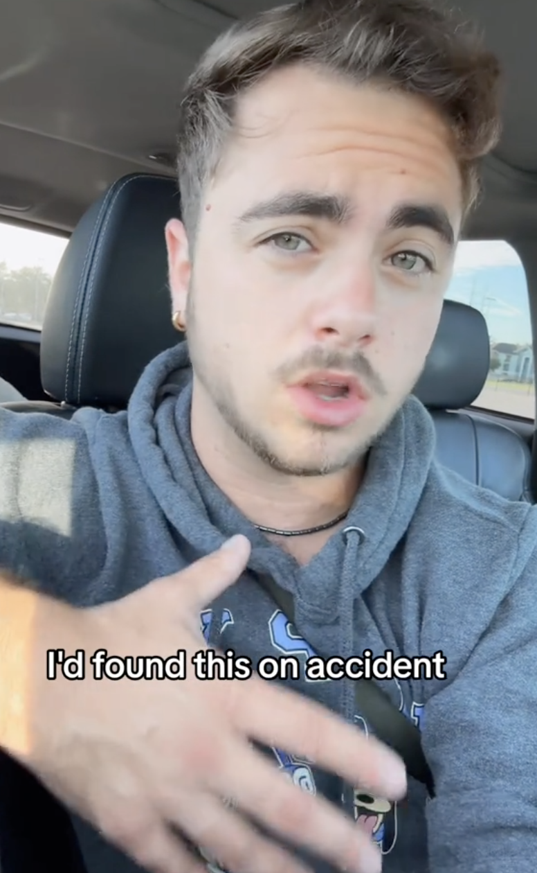 man talking to a camera