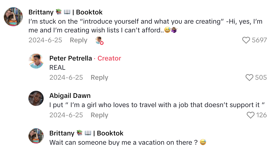 Screenshot 2025 07 05 at 12.02.16 PM How Can You Get People To Buy You Things That Are On Your Wish Lists? This Guy Has One Key Tip.