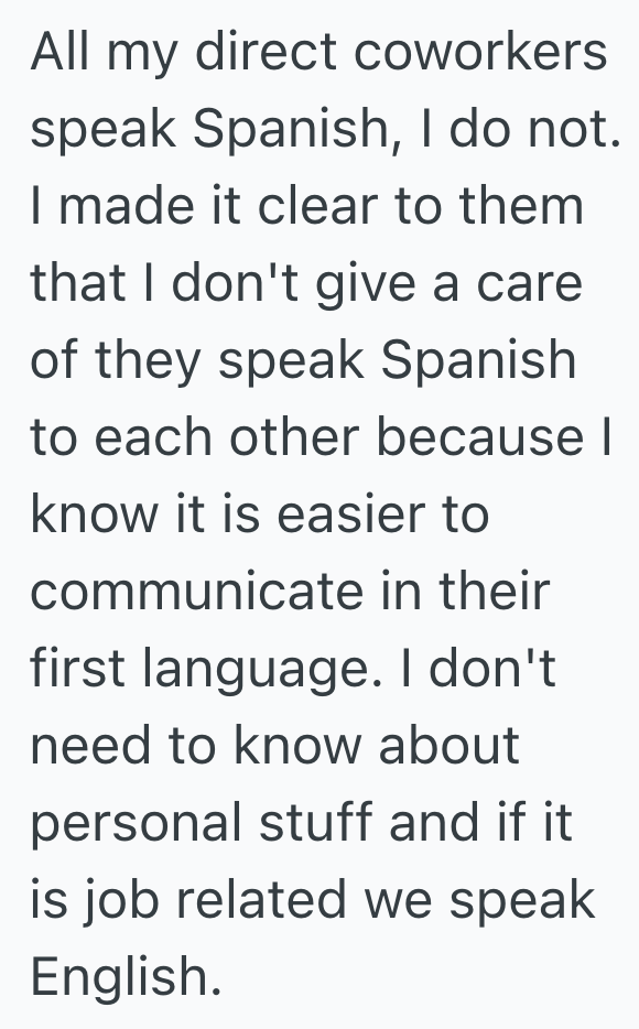 Screenshot 2025 07 05 at 2.21.08%E2%80%AFPM Woman Gets Upset Because She Thinks Her Coworkers Are Talking About Her In Spanish, But She Doesnt Speak Spanish And Really Has No Idea What They Were Saying