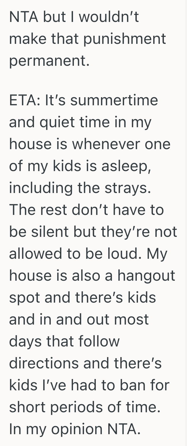 Screenshot 2025 07 07 at 3.10.54 PM Mother Shut Down Her Teenage Son’s Noisy Summer Workouts, So He Lost A Healthy Outlet And She Sparked A Heated Household Debate