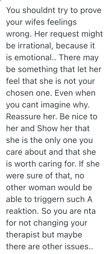 Screenshot 2025 07 08 at 8.14.31 AM His Wife Thinks He Has A Crush On His Therapist, So She Wants Him To Find A New One, But He Wont Do It