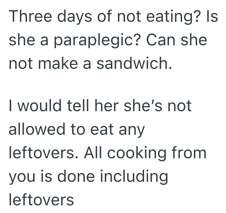 Screenshot 2025 07 09 at 8.42.28 AM She’s Always Cooked For Her Disrespectful Sister, But Years Of Boundary Crossing Finally Made Her Put Down the Spoon