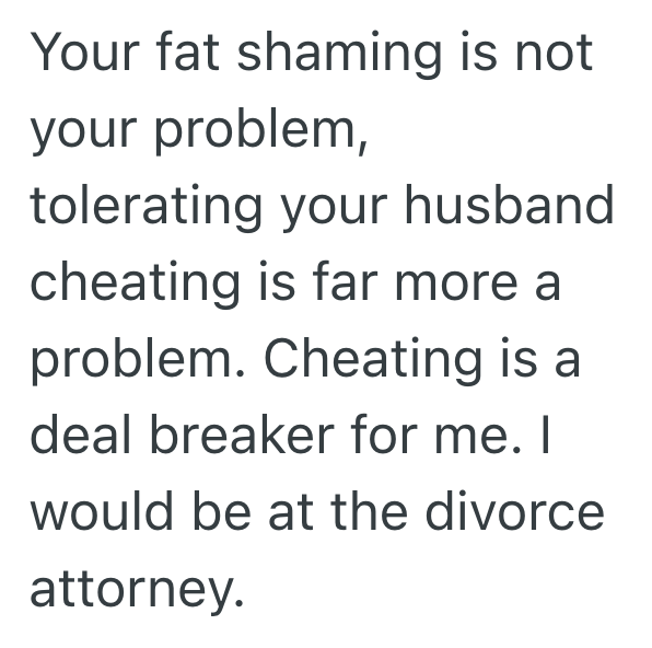 Screenshot 2025 07 10 at 1.19.46 PM Woman Fat Shamed Her Husbands Affair Partner To Her Sister And Best Friend, So Her Sister Called Her A Hypocrite