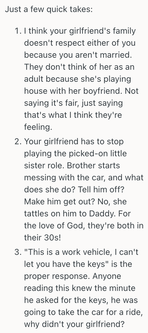 Screenshot 2025 07 10 at 11.37.37 His Girlfriend Has A New Work Car That Shes Nervous To Drive, So When Her Brother Steals It As A Joke, This Man Is Furious