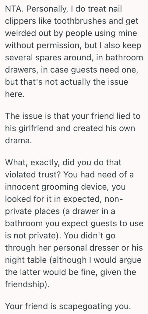Screenshot 2025 07 10 at 14.07.41 He Was Told To Make Himself At Home While Housesitting For A Friend, But When He Used This Personal Item From His Friends Cabinet, He Found Out Too Late That Hed Crossed A Line