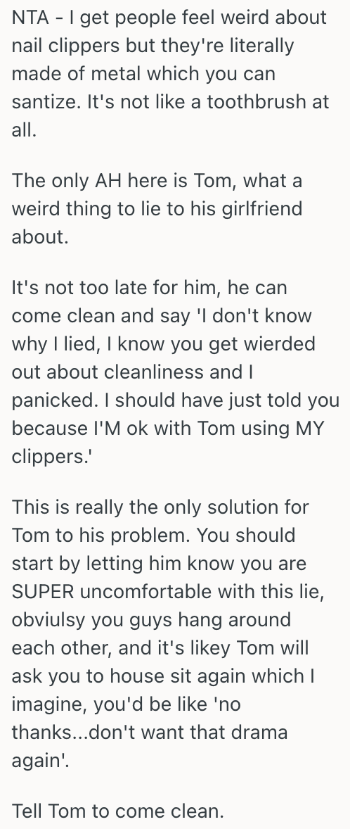 Screenshot 2025 07 10 at 14.09.52 He Was Told To Make Himself At Home While Housesitting For A Friend, But When He Used This Personal Item From His Friends Cabinet, He Found Out Too Late That Hed Crossed A Line