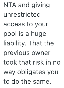 Screenshot 2025 07 11 at 4.06.29 PM Their Neighbors Expect To Be Able to Use Their Pool, But They Told Them Thats Not Going To Happen