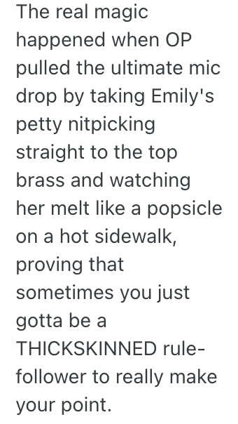 Screenshot 2025 07 12 at 1.59.31 PM A Manager Gave Him A Hard Time About His Belt, So He Made Her Look Foolish