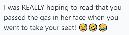 Screenshot 2025 07 14 192036 Horrible Woman On Flight Forcefully Made Another Passenger Get Out Of Her Seat, So This Passenger Kept Farting On The Flight
