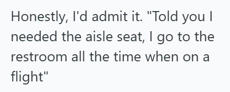 Screenshot 2025 07 14 192134 Horrible Woman On Flight Forcefully Made Another Passenger Get Out Of Her Seat, So This Passenger Kept Farting On The Flight