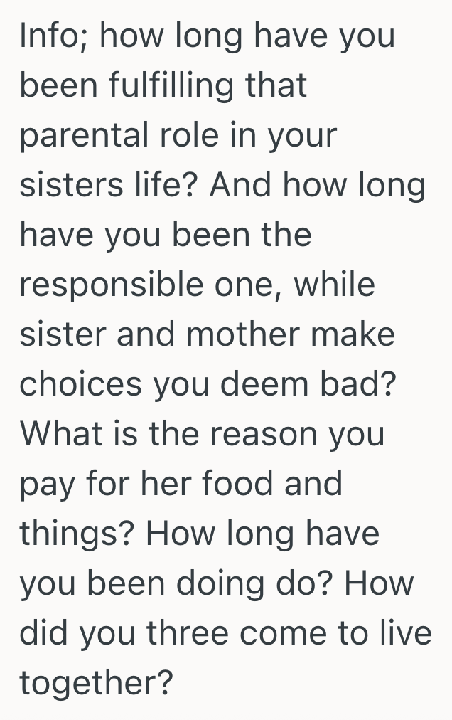 Screenshot 2025 07 14 at 10.42.16 PM Older Sister Doesnt Think Its A Good Idea For Her Mom And Younger Sister To Visit Their Uncle, But Her Younger Sister Wont Listen