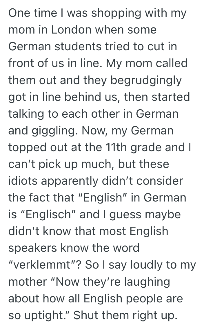 Screenshot 2025 07 14 at 3.23.17 PM Rude Customer Mocked A Retail Worker In Dutch Without Thinking Twice, So She Was Mortified When She Answered Her Back Fluently