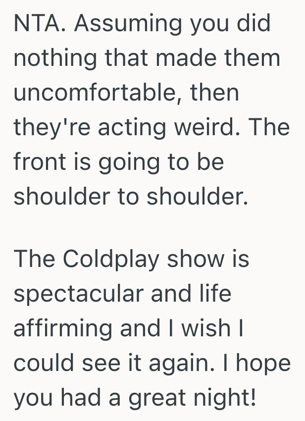 Screenshot 2025 07 14 at 6.46.02 PM Man Arrives Early To Attend A Coldplay Concert, But When He Overhears Two Women Talking About Him, He Wonders If He Did Something Wrong