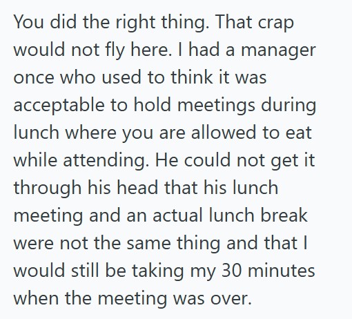 Screenshot 2025 07 15 143201 Their Manager Kept Team Meetings At Unpaid Off Times, So He Decided To Leave The Meetings Until The Manager Rescheduled Them