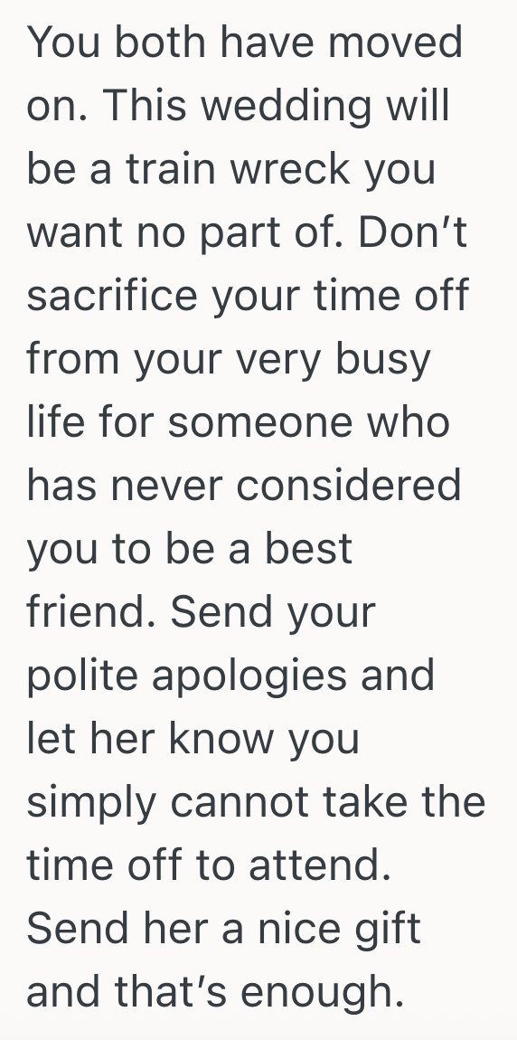 Screenshot 2025 07 15 at 11.20.45 PM His Friend Asked Him To Be Her Man Of Honor, But He Has A List Of Reasons Why He Is Thinking About Saying No