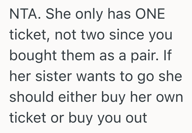 Screenshot 2025 07 15 at 6.39.21 PM He Bought Concert Tickets For His Girlfriends Birthday, But Since Theyve Broken Up She Doesnt Want Him To Go Anymore