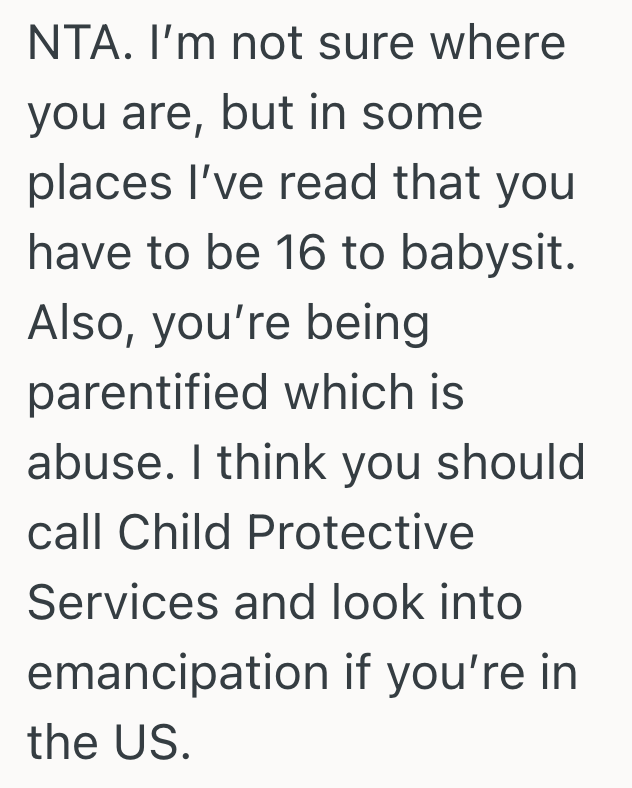 Screenshot 2025 07 15 at 6.56.51 PM Her Aunt Expects Her To Babysit, Cook And Clean All Summer, But She Doesnt Think Thats Fair