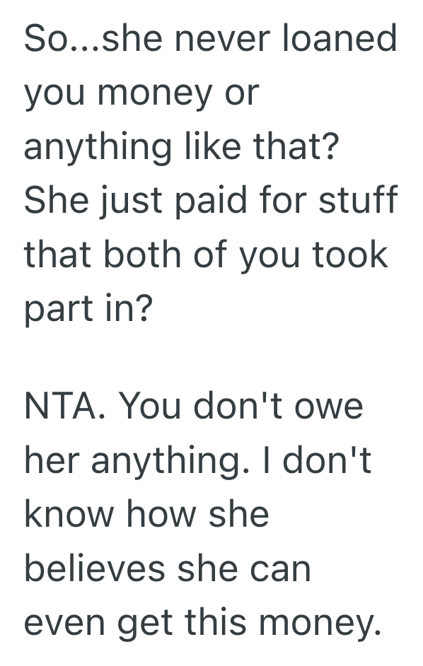 Screenshot 2025 07 16 at 11.25.44 AM He Ended A Rocky Seven Year Relationship, But His Ex Sent Him A Breakup Bill Demanding Reimbursement