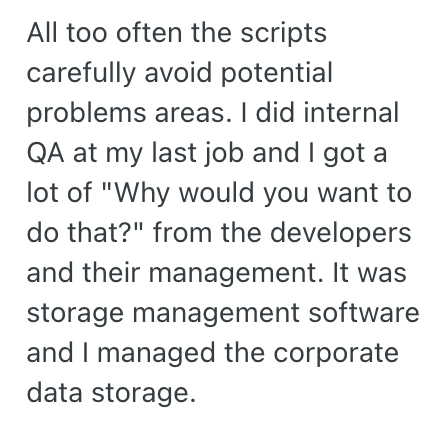 Screenshot 2025 07 16 at 12.12.54 PM Employee Followed The Quality Assurance Routine Exactly As Instructed By His Lead, So The Game They Were Testing Encountered A Critical Bug