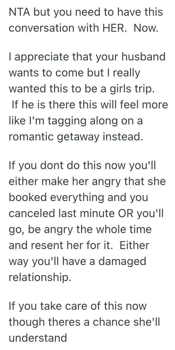 Screenshot 2025 07 16 at 12.15.28 PM Woman Planned An International Girls’ Getaway For Her Birthday, But When Her Best Friend Invited Her Husband To Come With, She Questioned Whether She Still Wanted To Go