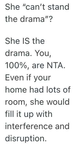 Screenshot 2025 07 17 at 1.42.47 PM Her Husbands Sister Wants To Move In With Them, But She Wont Let Her Because They Dont Have Any Room