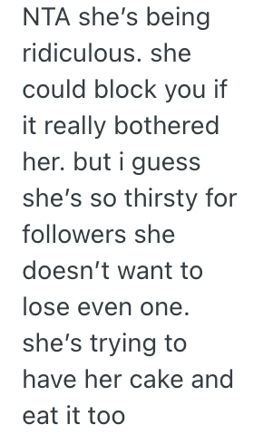 Screenshot 2025 07 17 at 2.02.10 PM She Keeps Reading Her Younger Sisters Instagram Posts And Her Sister Isnt Happy About It