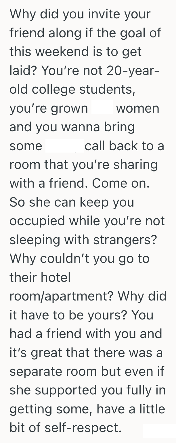 Screenshot 2025 07 17 at 2.59.47 PM She Invited Her Friend On A Work Trip, But Her Selfish Demands For Their Shared Suite Made The Whole Weekend Awkward For Both Of Them