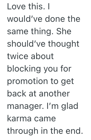 Screenshot 2025 07 20 at 9.57.18 AM A Coworker Blocked Them From Getting A Promotion, So They Made Sure Her Interview Was Canceled At The New Place Where They Worked