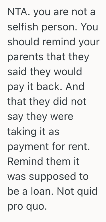 Screenshot 2025 07 21 at 11.35.39 AM Daughter Loans Parents Thousands Of Dollars, But They Only Pay Her Back Part Of It Even Though They Spend Much More Than They Owe Her On Unnecessary Things