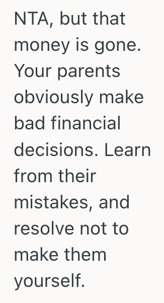 Screenshot 2025 07 21 at 11.35.51 AM Daughter Loans Parents Thousands Of Dollars, But They Only Pay Her Back Part Of It Even Though They Spend Much More Than They Owe Her On Unnecessary Things