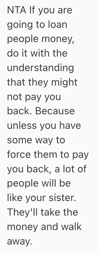 Screenshot 2025 07 21 at 12.28.15 PM Sibling Struggles With Sisters Disrespectful Behavior And Unpaid Debt, And It Resulted In Some Cutting Words Exchanged