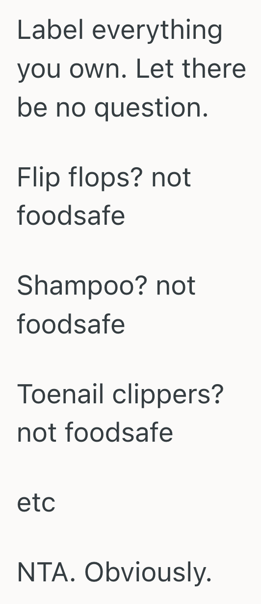 Screenshot 2025 07 21 at 6.00.26 PM His Roommate Used His Pocket Knife Without Asking, So He Had To Speak Up To Warn Him About Potential Contamination
