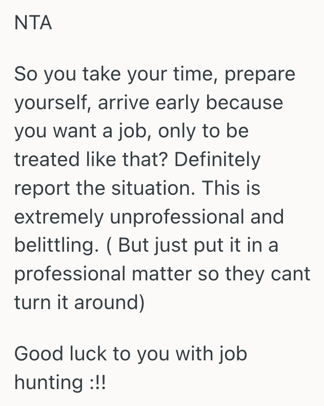 Screenshot 2025 07 23 at 12.50.36 PM Toxic Managers Belittled A Young Engineers Experience During A Job Interview, So She Contemplated Reporting Them To HR And Walking Away