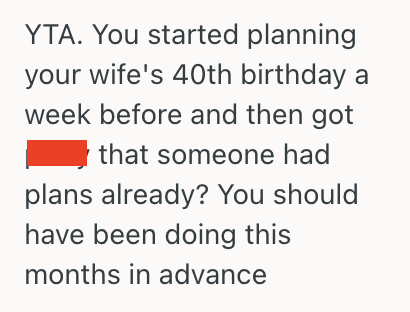 Screenshot 2025 07 23 at 2.36.52 PM Man Planned A Celebration For His Wifes 40th Birthday, But His Sister in Law Demanded That He Move The Date Of The Party