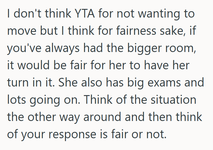 Screenshot 2025 07 24 000238 His Sister Wants To Move Into His Room Because It Is Much Bigger, But He Refuses To Move Out