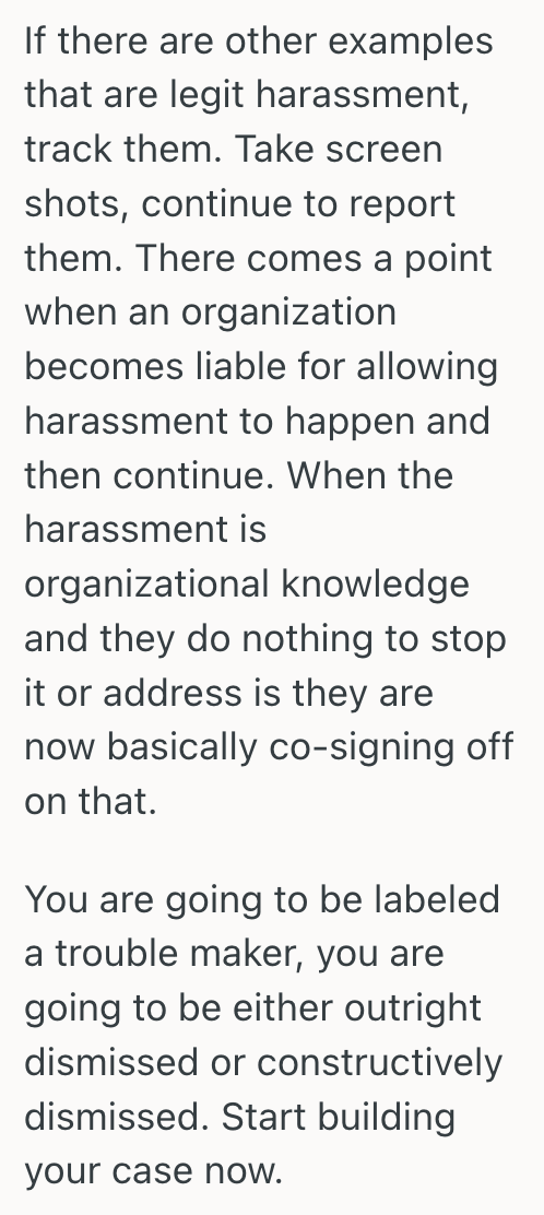 Screenshot 2025 07 24 at 3.05.31 PM She Felt Her Boss Crossed A Line At Work, But When She Went To HR, She Ended Up Getting Silently Punished For Speaking Up