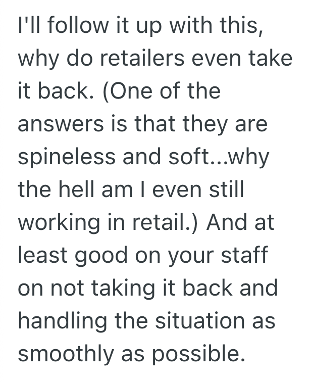 Screenshot 2025 07 25 at 1.02.27 PM Aggressive Customer Threw A Fit When The Store Wouldnt Accept A Return On An Old TV, So Police Were Called And He Left In Handcuffs