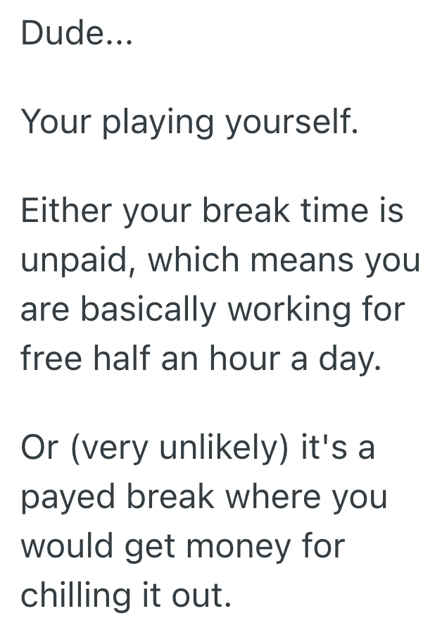 Screenshot 2025 07 25 at 11.36.33 PM Taking A Lunch Break Is Mandatory, But The New Manager Makes It More Complicated Than It Needs To Be