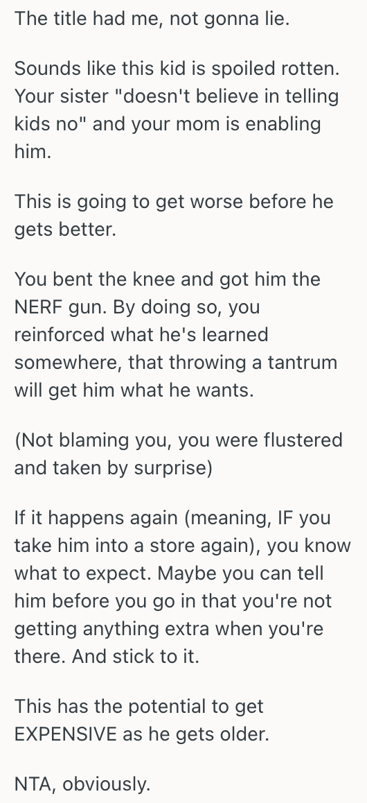 Screenshot 2025 07 25 at 16.52.57 Aunt Told Her Bratty Nephew He Cant Always Get Whatever He Wants, But Now Shes Somehow The Bad Guy