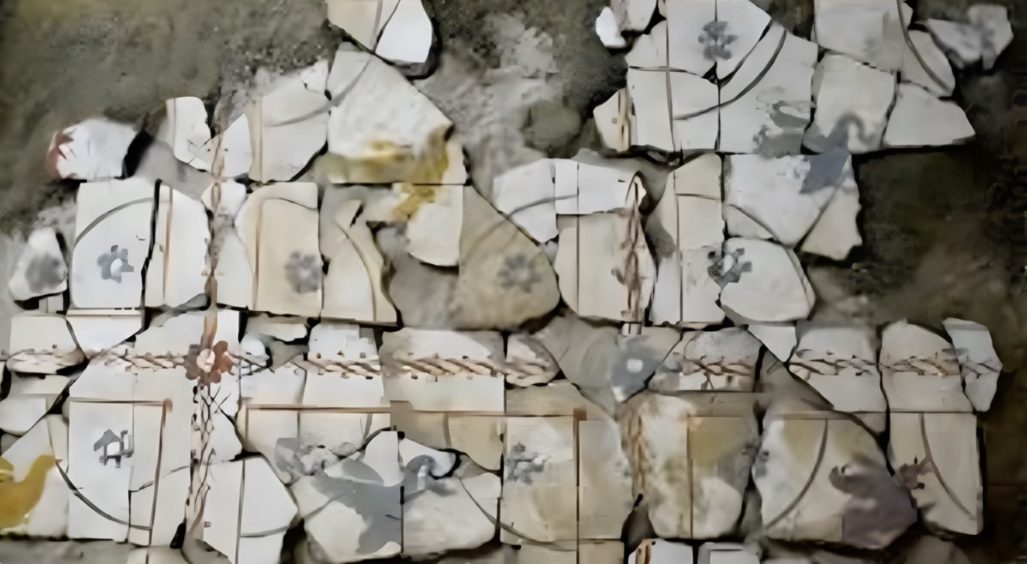 fresco fragments ancient london