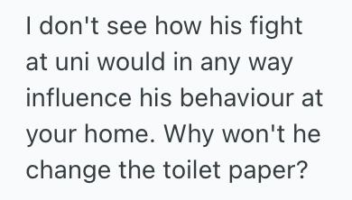 Screenshot 2025 07 27 at 2.33.31 PM Man Was Tired Of His Roommates Dirty Habits, So He Got Petty With Toilet Paper And Kept It Going At His Parents Home