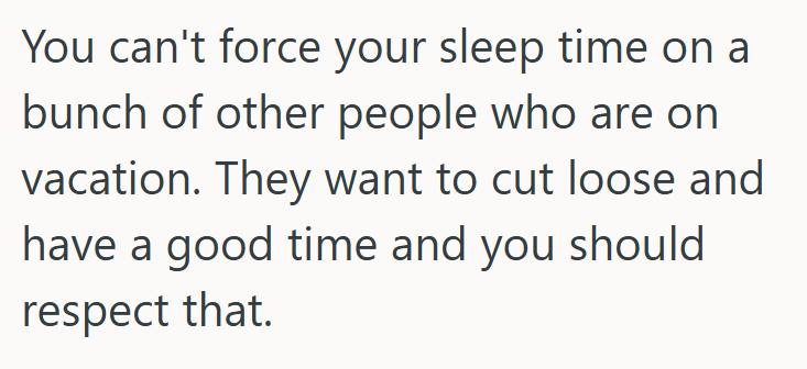 Screenshot 2025 07 28 162243 Her Husbands Noisy Family Were So Loud That She Couldnt Sleep While They Were On Vacation, So She Kept Asking Her Husband To Tell Them To Be Quiet