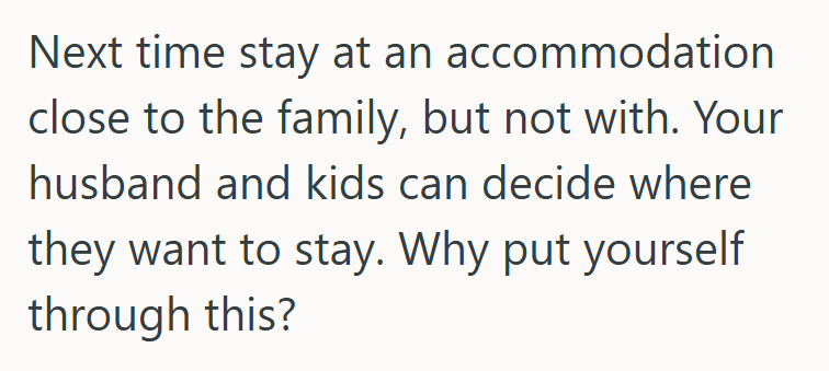 Screenshot 2025 07 28 162356 Her Husbands Noisy Family Were So Loud That She Couldnt Sleep While They Were On Vacation, So She Kept Asking Her Husband To Tell Them To Be Quiet