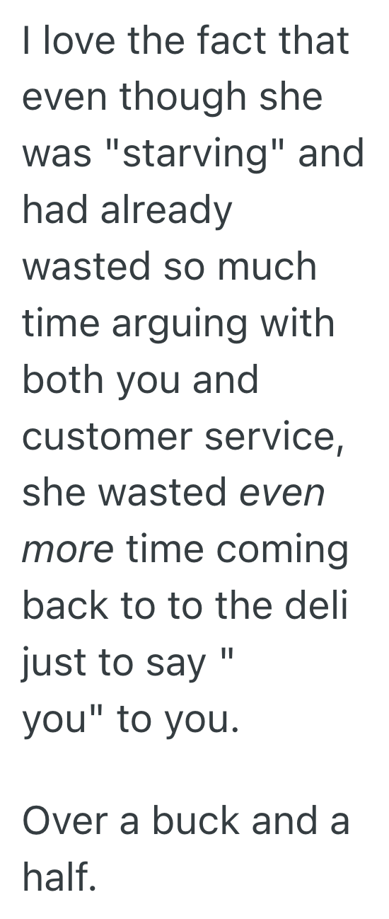 Screenshot 2025 07 28 at 1.11.49 PM Customer Refused To Follow Store Policy On Deli Sandwich Extras, So She Slammed Her Food Down And Stormed Off In A Rage