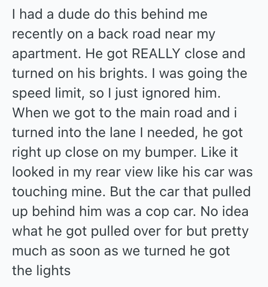 Screenshot 2025 07 28 at 8.56.01 AM An Impatient Driver Was Tailgating Him On A Quiet Morning, So This Man Gave Them More Reasons To Honk