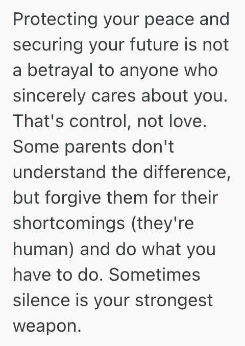 Screenshot 2025 07 29 at 1.19.01 PM Her Controlling Parents Took Most Of Her Paycheck, So She Got A Secret Job And Started Hoarding Her Money