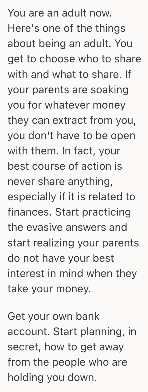 Screenshot 2025 07 29 at 1.19.48 PM Her Controlling Parents Took Most Of Her Paycheck, So She Got A Secret Job And Started Hoarding Her Money