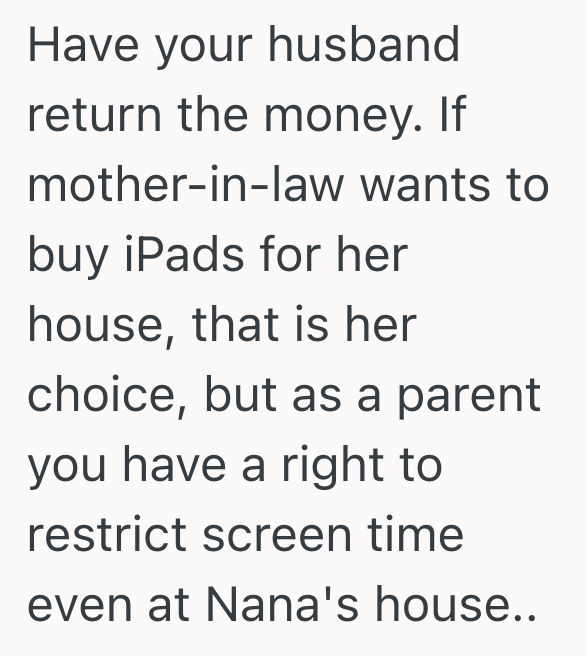 Screenshot 2025 07 29 at 6.36.39 PM Grandma Wants To Buy iPads For Her Grandkids, But Her Daughter In Law Doesnt Want Her Kids To Have Them